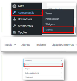 menus